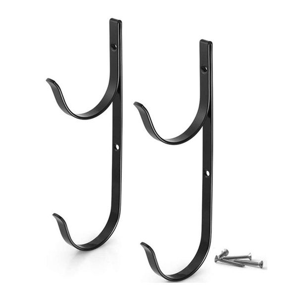 

pool & accessories pole hanger 2pcs aluminium holder set,for poles,skimmers,leaf rake,vacuum hose,swimming