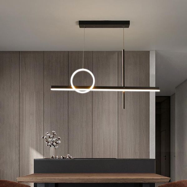 

minimalism hanging modern led chandelier lights for dining room bar suspension luminaire suspendu lighting fixtures pendant lamps