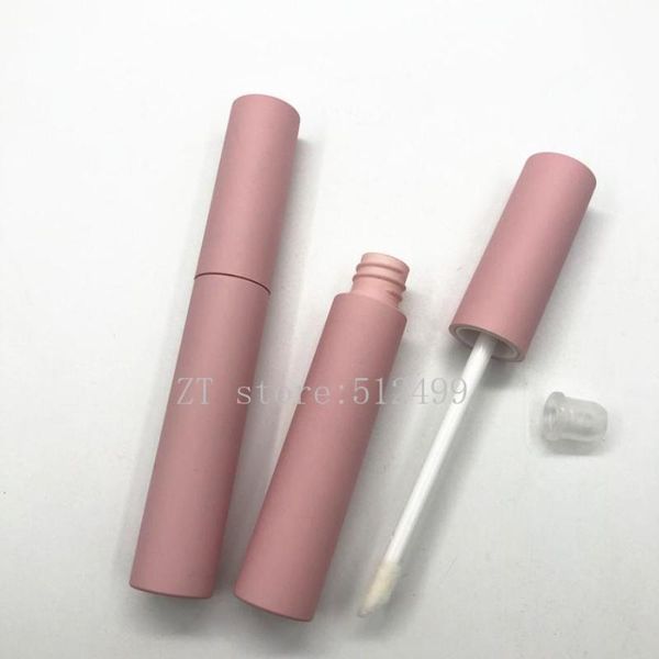 

plastic empty lipgloss tube pink cosmetic lip gloss container,refillable bottle tubes wholesale storage bottles & jars