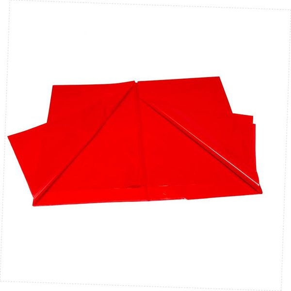 

packaging dinner service 1pcs/lot red color theme plastic tablecloths baby shower solid party supplies disposable table cover