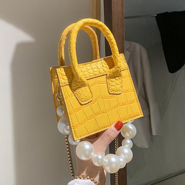 

evening bags pattern designer pearl mobile mini stone crossbody for women 2021 simple shoulder bag lady lipstick handbags and purses