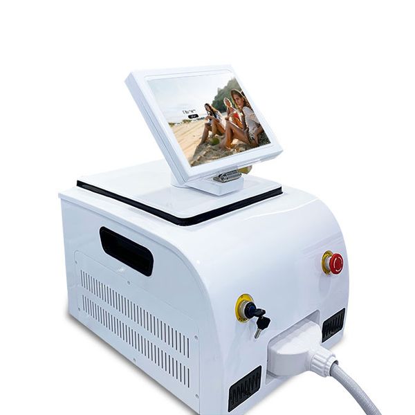 

professional 808nm diode laser hair removal machine portable salon use beauty device, Black