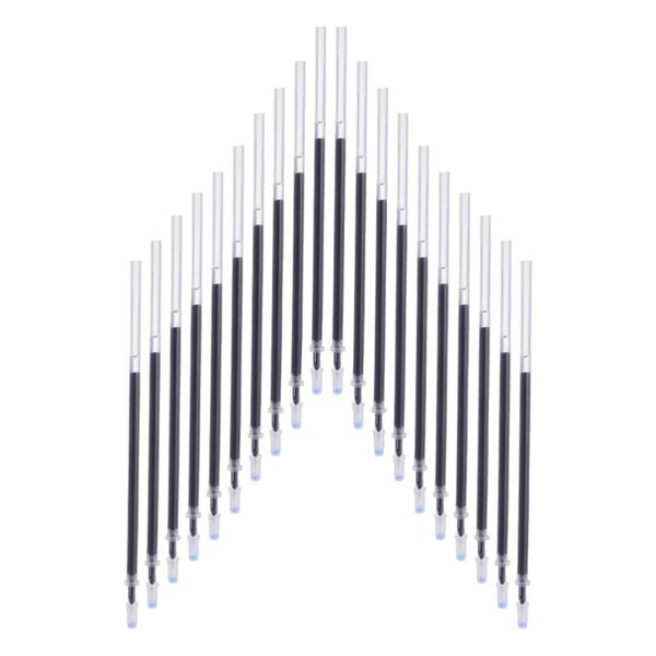 

refills 200pcs pen replacements 0.5mm ink neutral refill (black), Black;red