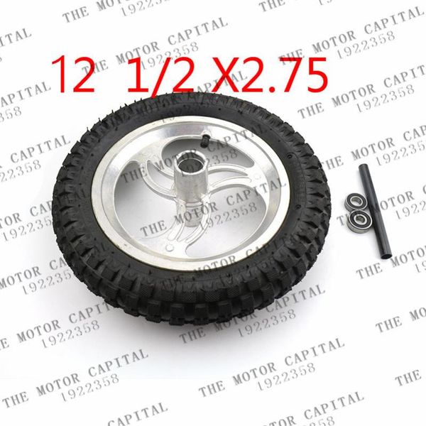 

motorcycle wheels & tires 12 1/2 x 2.75 tire and inner tube with hub for mini dirt bike razor rocket mx350 mx400 scooter