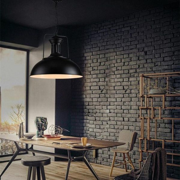 

pendant lamps loft style vintage industrial retro lamp light e27 holder iron restaurant bar counter attic bookstore