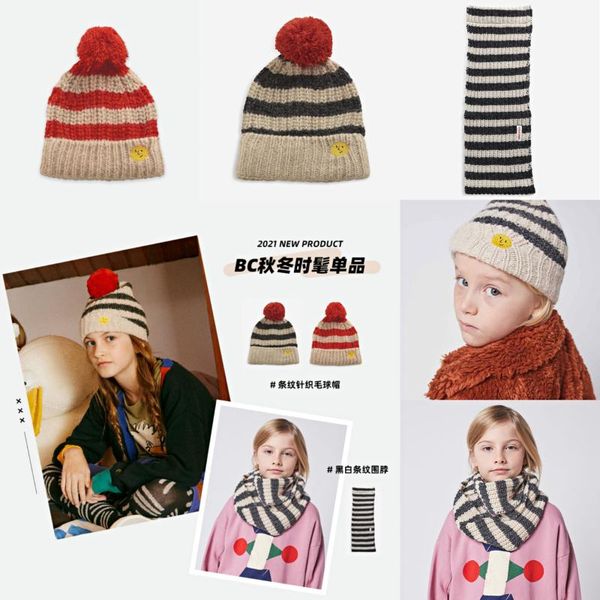 

caps & hats ins 2021 bobo children's knit hat, Yellow