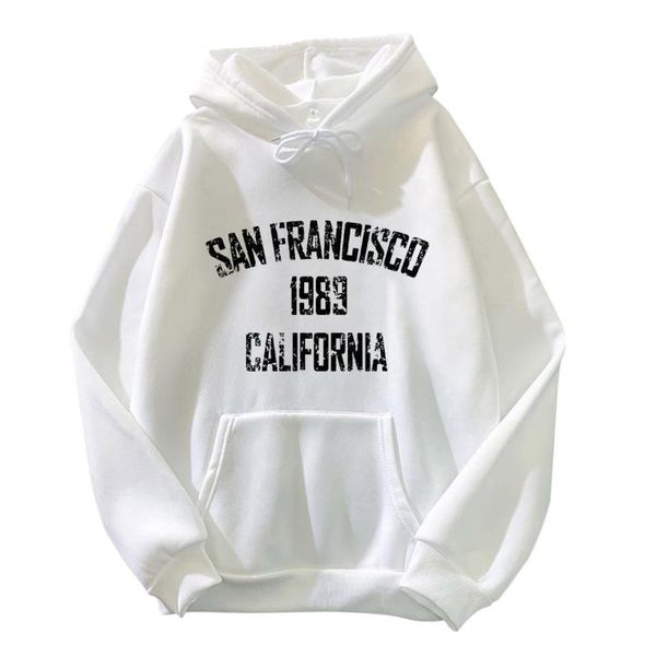

women's hoodies & sweatshirts for women fashion 2021 letter printed harajuku hooded pullovers autumn casual pockets sweetshirts drawstr, Black