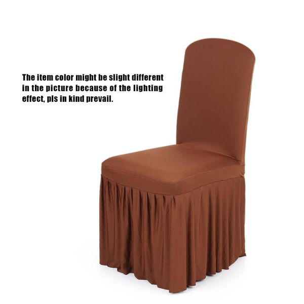 

chair covers solid color ruffled removable washable home dining cover spandex seats slipcover for wedding party el room
