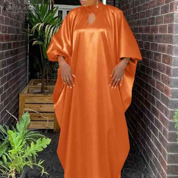 

large women's long sved drs, loose, smooth, satin, autumn, Black;gray