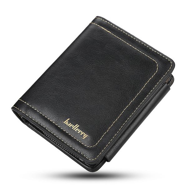 

baellerry men's 30% off wallet multi position korean card bag short snap change wallet, Red;black