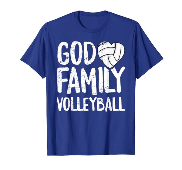 

God Family Volleyball T-Shirt Women Men Girls Player Gift, Mainly pictures