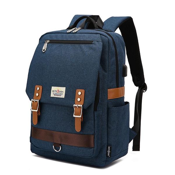 

backpack korean usb boy girl book bags teenagers student women men laptravel