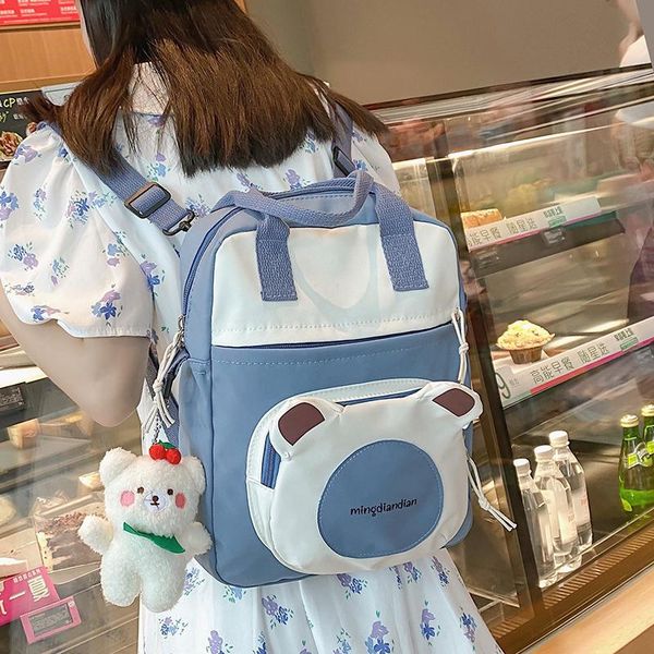 

backpack -selling women all-match travel hit color messenger bag large capacity three-purpose female multi-function