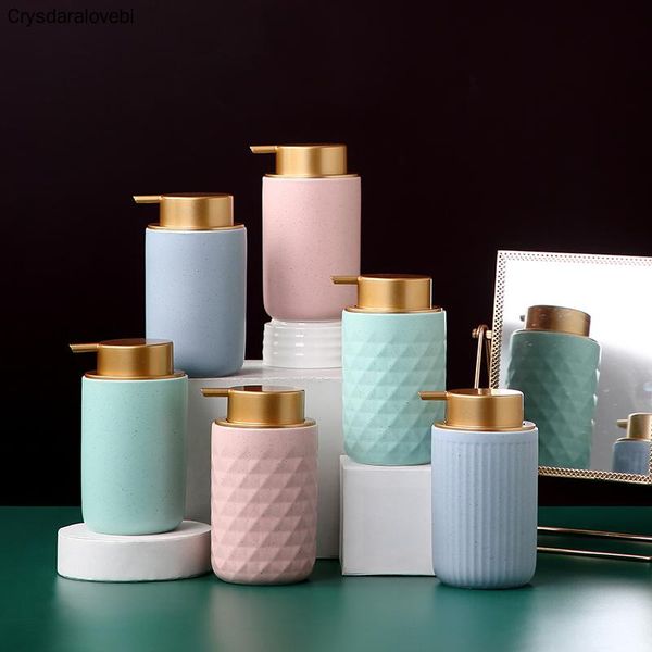 

nordic ceramic bathroom 5pcs/set toothbrush holder couples cups household sanitary kit hand sanitizer bottle mouth cup bath accessory set