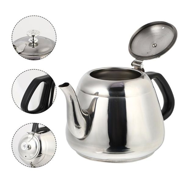 

planters & pots boiling teapot practical water kettle stainless steel jug without mesh