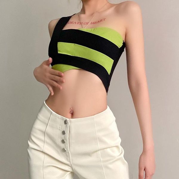 

women's tanks & camis ztone party beach sunwear harajuku tank y2k ruched tie up crop summer outwear backless halter cute tee, White