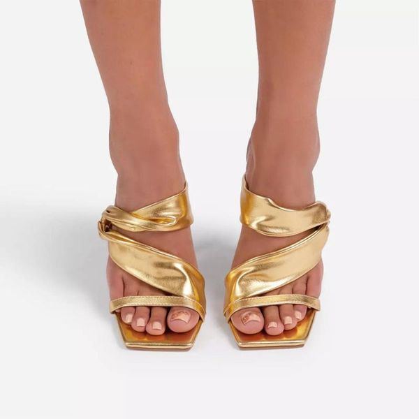 

mountain 2021 summer women's high heel sandals open toe solid color slippers fashion quality outdoor shoes, Black