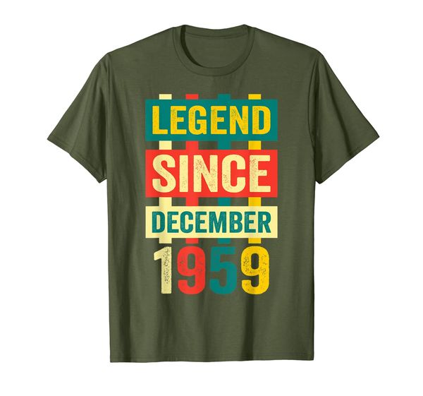 

Legend Since December 1959 T-shirt 60 Years Old Shirt Bday G, Mainly pictures