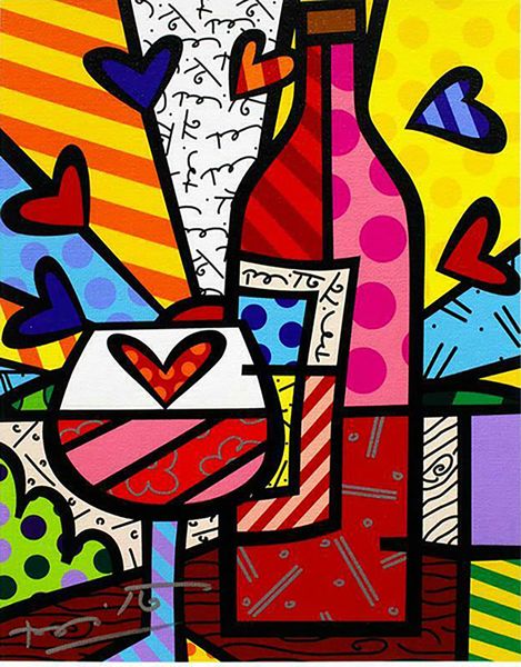 Lebensmittel Wein Ölgemälde auf Leinwand Wohnkultur Handwerk / HD Print Wandkunst Bild Anpassung ist akzeptabel 21081704