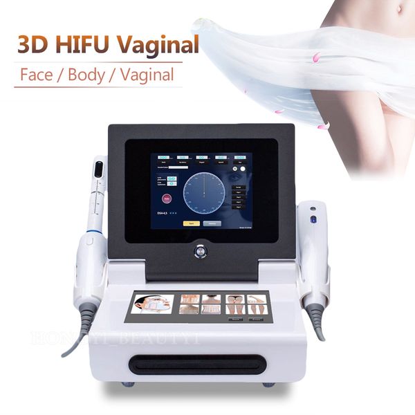 

portable hifu slim equipment face lifting hifu skin anti aging skincare body sliming vaginal tightening 10 cartridges option