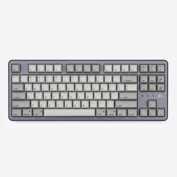 

retro grey italics design keycaps for cherry mx gateron kailh box switch mechanical keyboard 1.25mm sa profile pbt key caps keyboards