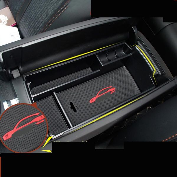 

car organizer flocking convenient center armrest storage box for 4008 5008 532