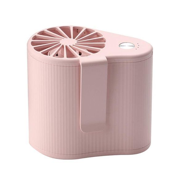

electric fans usb portable fan hands waist hanging rechargeable mini sports 3-speed adjustable home office