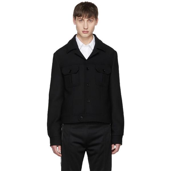 

men's jackets spring 2021 yamamoto jacket short slim classic contracted urban youth style large coat, Black;brown