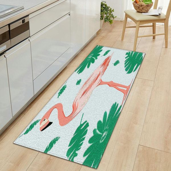

carpets nordic flamingo kitchen carpet entrance door mat living room bedroom sofa floor decoration bathroom water absorption rug