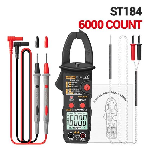 

box cameras smart digital clamp meter st184 without battery multimeter professional measuring tester