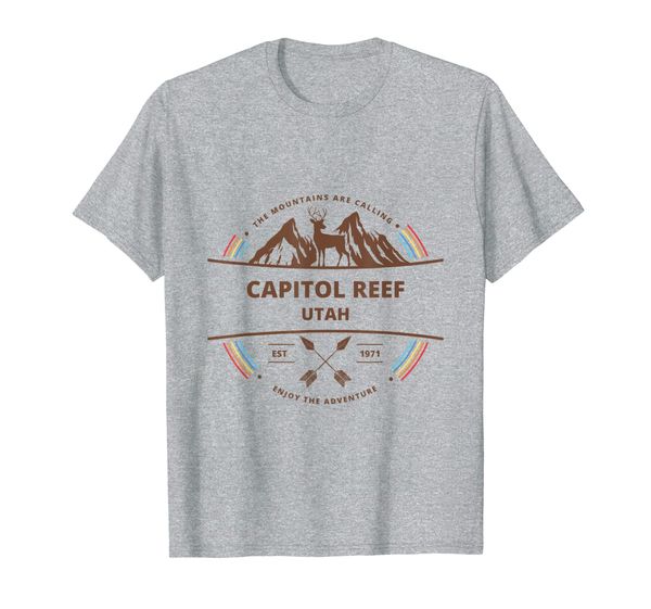 

capitol reef national park gift men women t-shirt, White;black