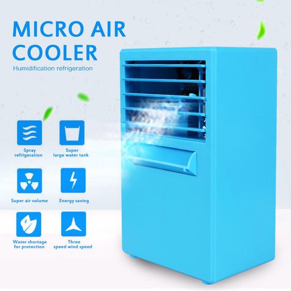 

smart home control 2021 mini portable air conditioner 2 colors conditioning spray humidifier purifier usb deskcooler fan hanging neck