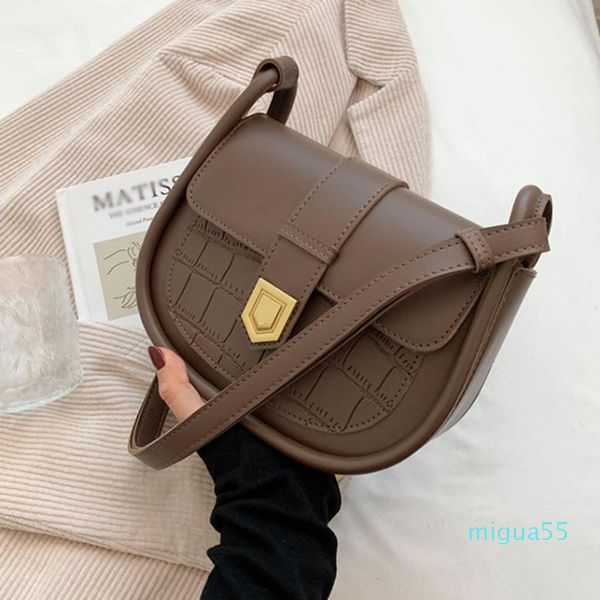 

shoulder bags vintage simplicity stylish and sophisticated solid color all-match minority