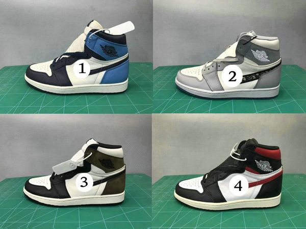 

2021 boots 1 retro mid light smoke grey white men basketball shoes 1s high og gym red back/white sail sports sneakers jumpman blue moon mens, Black