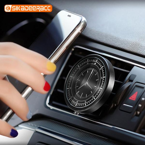 

cell phone mounts & holders car clock holder magnetic suction cup bracket air outlet paste stable for 11 pro 7 8 plus mobile accessor