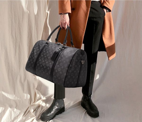 

designer fashion men women high-quality travel duffel bags luggage handbags with lock large capacity sport bag 2021