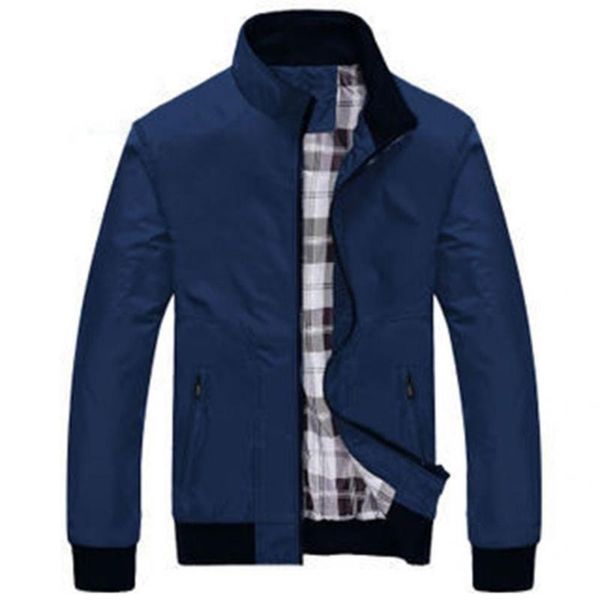 

men's jackets spring jacket great stitching men grid inseam coat, Black;brown
