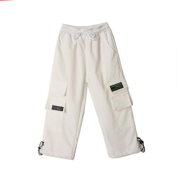 

trousers white running causal pants for girls boys, Blue