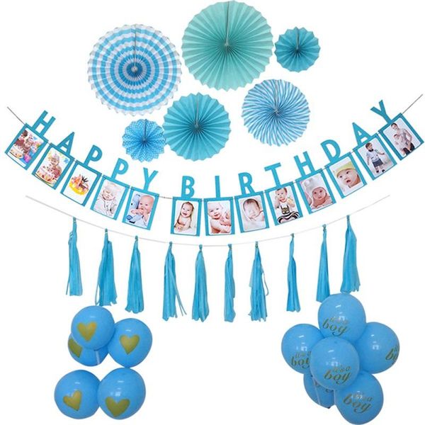 

frames and mouldings baby age po frame home garden wedding decoration pull flag happy birthday atmosphere