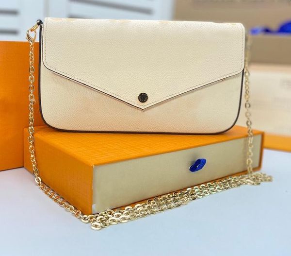 

shoulder bags brand leather ladies chain woman's crossbody bag fashion messenger