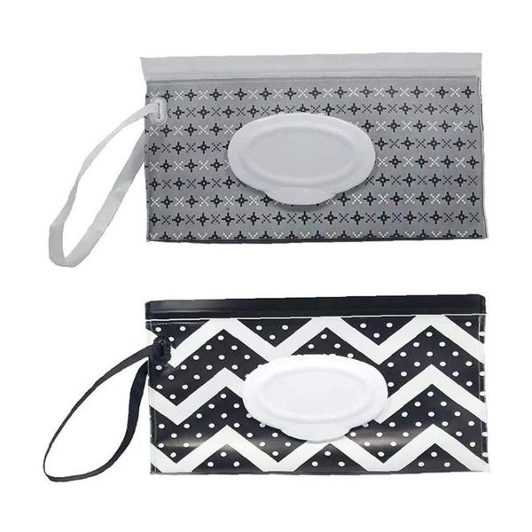 

tissue boxes & napkins snap strap portable infant wet wipes box container eco-friendly easy-carry clamshell cosmetic cleaning cases