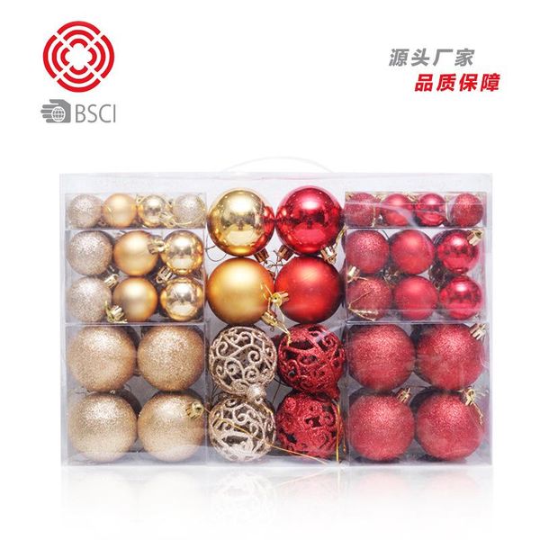 

christmas decoration 100pcs ball gift bag plastic tree hanging party
