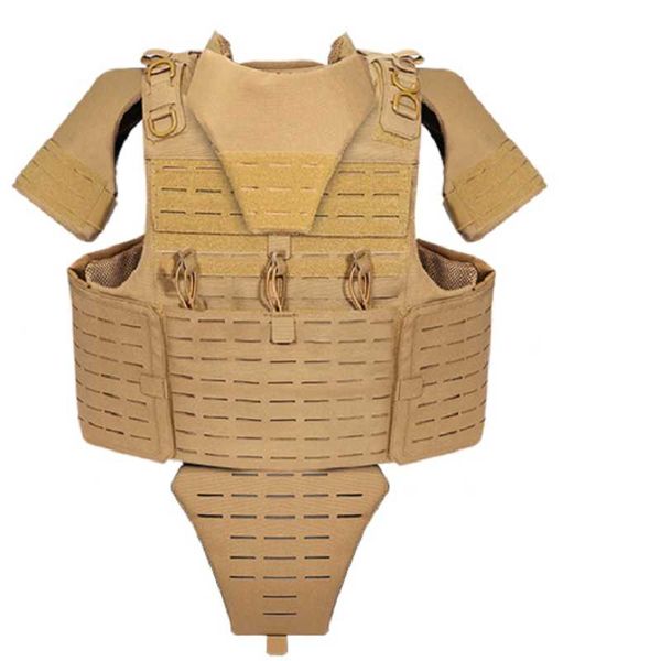 

hunting jackets tactical multifunctional outdoor comprehensive protection vest, Camo;black