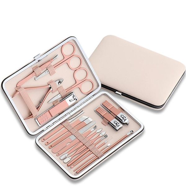 

nail art kits kit 18pcs manicure set stainless steel clippers trimming beauty tools scissors clipper