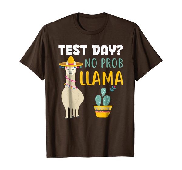 

Test Day Teaching Funny Teacher Exam Testing T-shirt Llama, Mainly pictures