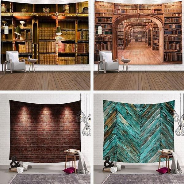

tapestries elegant book smell polyester wall hanging tapestry decoration north america 3d bedroom bedspread sheets cloth camping carpet
