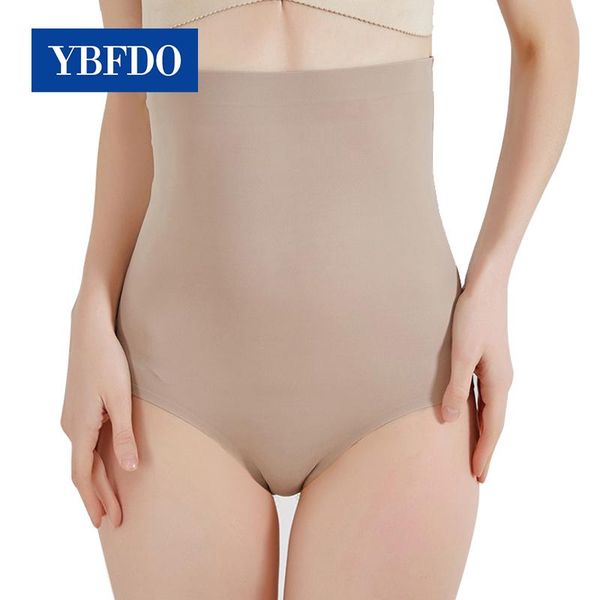 

women's shapers ybfdo women high waist slimming tummy control briefs seamless lady corset super elastic underwear breathable panties, Black;white