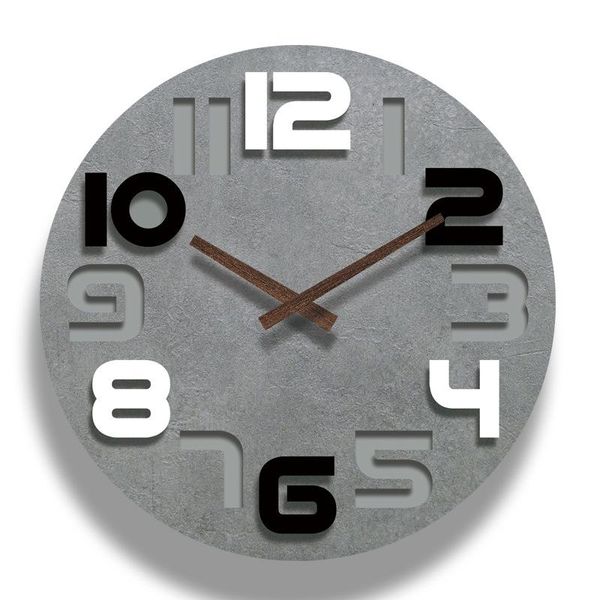 

creative acrylic 3d wall clock nordic mute home decoration living room kitchen gift clocks