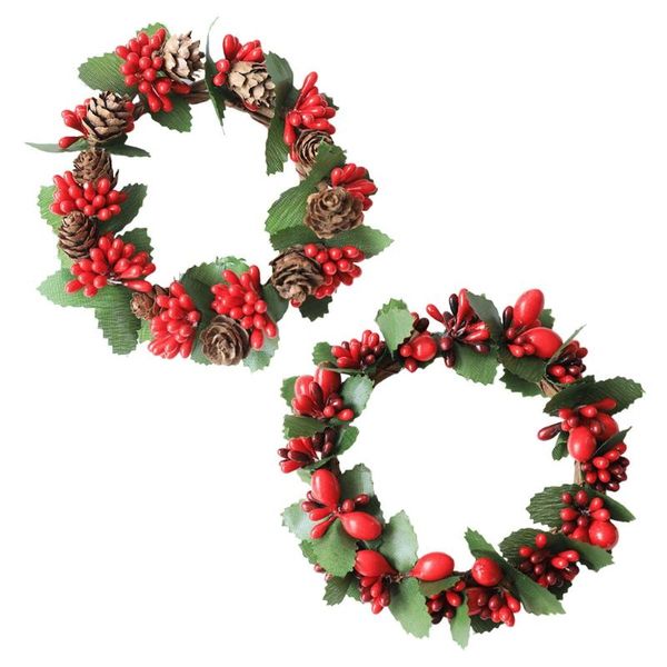 

candle holders beautiful christmas holder votive garland ring
