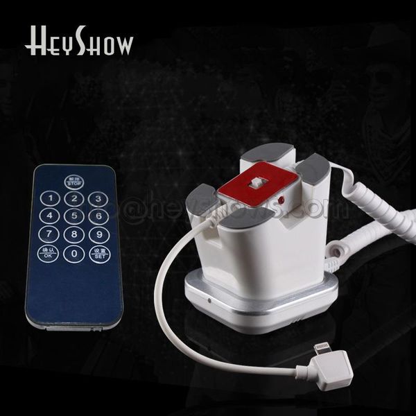 

mobile phone/tablet security burglar alarm display stand rechargeable smartphone anti-theft device holder for retail store systems
